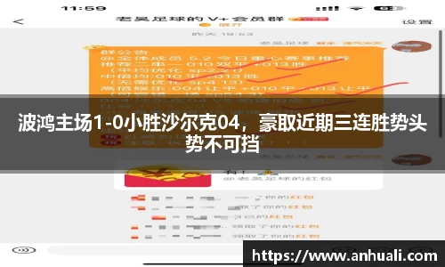 波鸿主场1-0小胜沙尔克04，豪取近期三连胜势头势不可挡